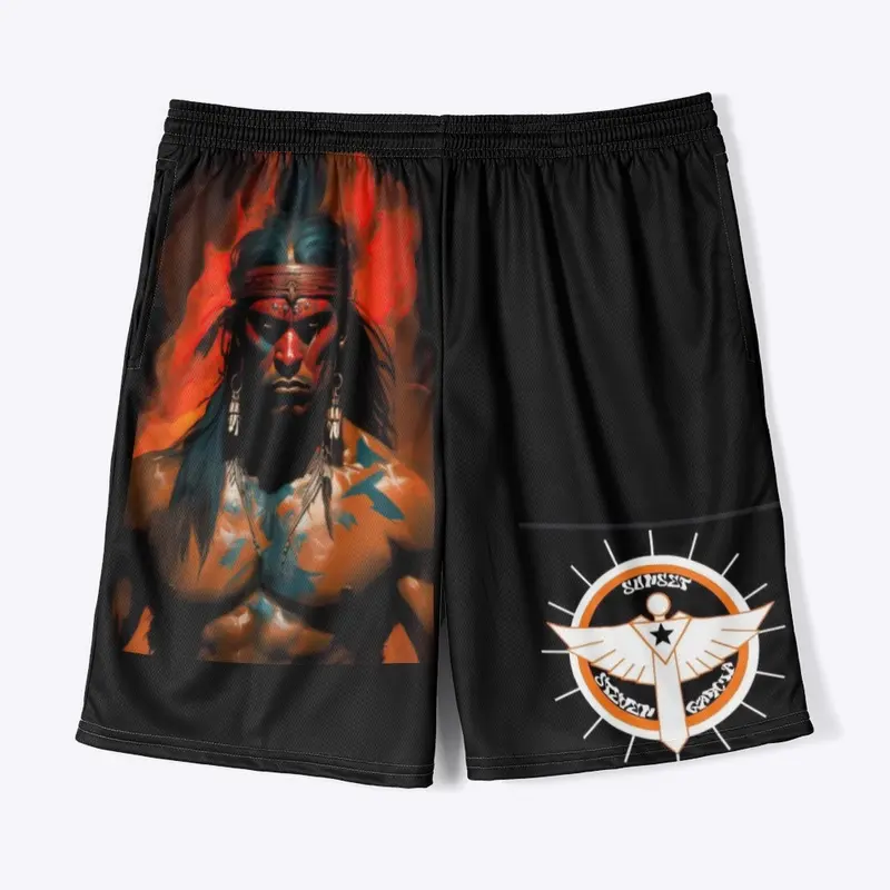 Sunset Steve Workout Shorts